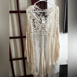 NWT Torrid lace poncho